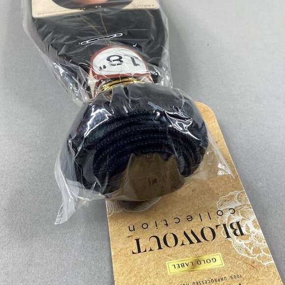 Blowout Relaxed 18” Natural Black 100% Unprocessed Human Hair Extensions - Picture 4 of 5